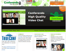 Tablet Screenshot of conferendo.com